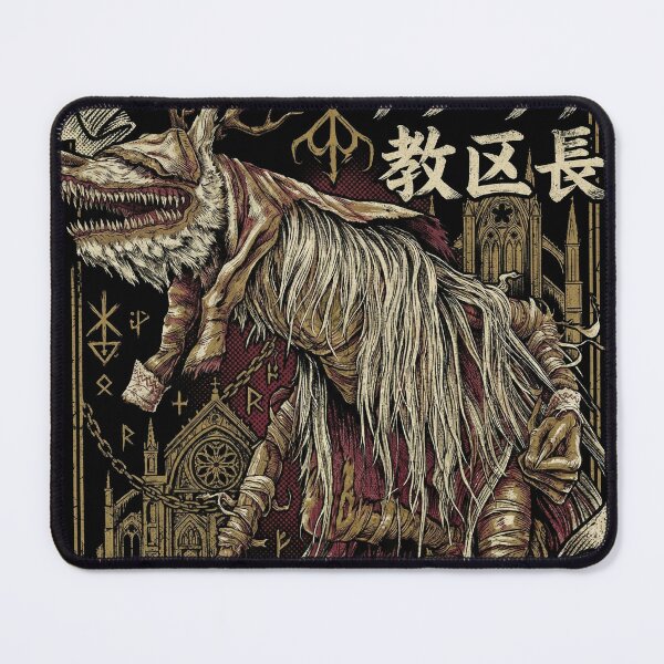 Item preview, Vicar Cleric Beast Transformation Moonlight Cathedral Gothic Horror Fan Art Portrait designed and sold by Senpaiwaves.