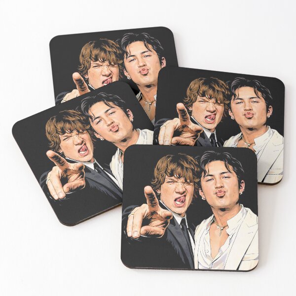 Item preview, Hudson Williams and Connor Storrie bonding Golden Globes (fan art) designed and sold by PopCultureAndStuff.