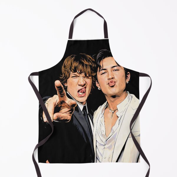 Item preview, Hudson Williams and Connor Storrie bonding Golden Globes (fan art) designed and sold by PopCultureAndStuff.