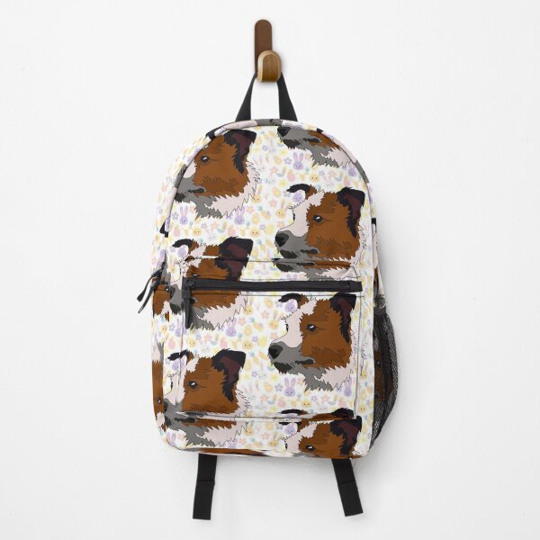 Item preview, Copy of Terrier mutt floral pattern designed and sold by LeahcarsArt.
