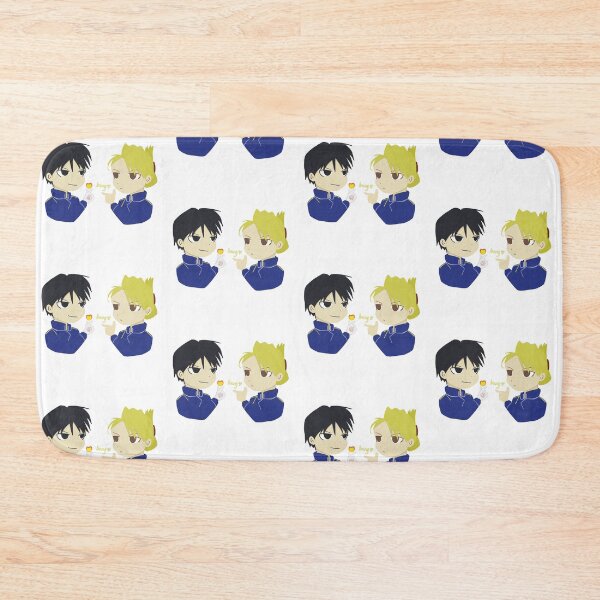 Item preview, Fullmetal Alchemist FMA Inspired collection: Funny Roy Mustang & Riza Hawkeye Cute Couple Royai Cute Match designed and sold by MoriTheCrafter.