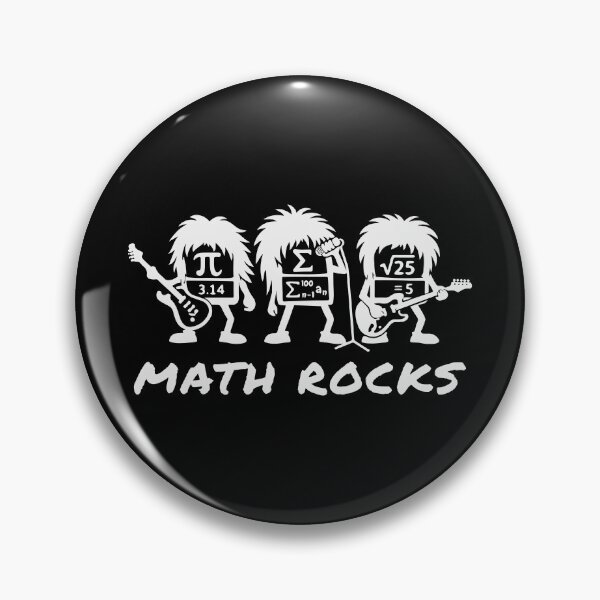 Item preview, Math Rocks Academic Rock Band Humor designed and sold by HandicraftArt.