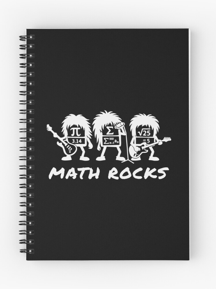 Thumbnail 1 of 3, Journal, Math Rocks Academic Rock Band Humor designed and sold by HandicraftArt.