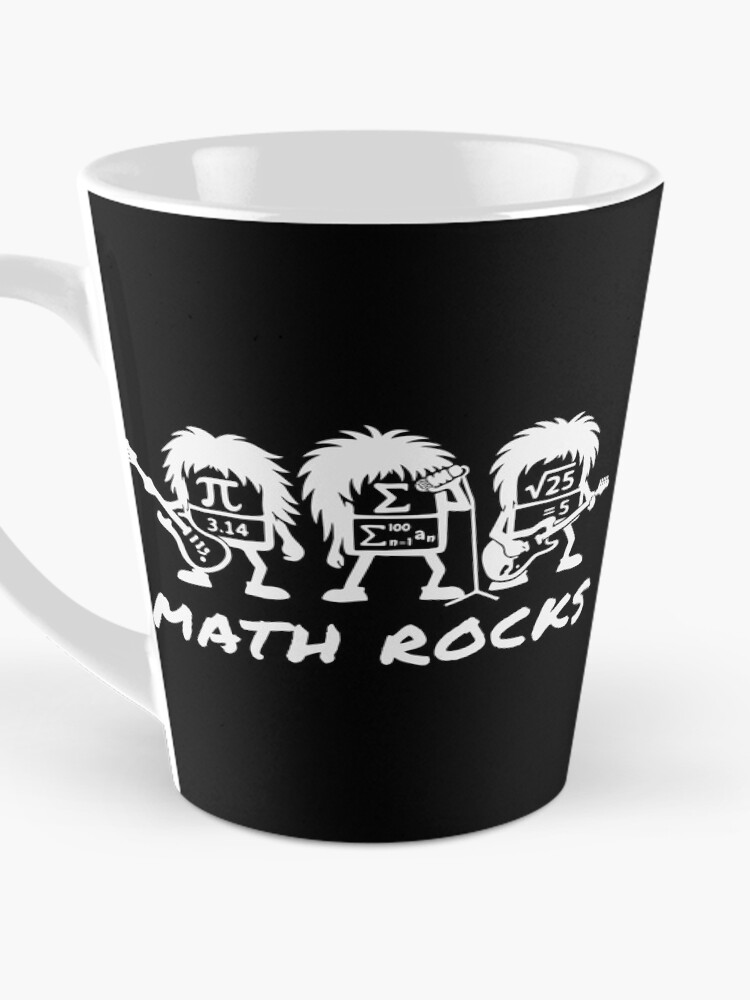 Thumbnail 3 of 4, Coffee Mug, Math Rocks Academic Rock Band Humor designed and sold by HandicraftArt.