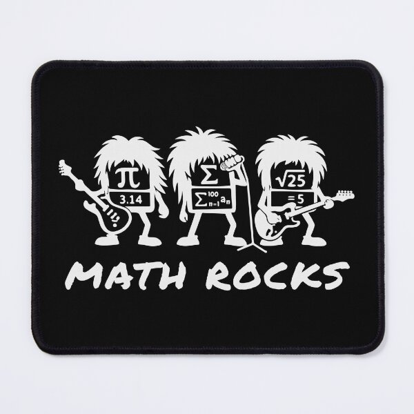 Item preview, Math Rocks Academic Rock Band Humor designed and sold by HandicraftArt.