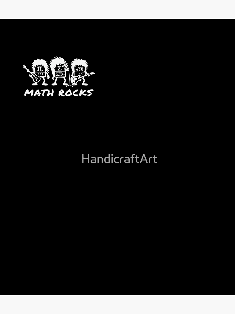 Thumbnail 3 of 3, Backpack, Math Rocks Academic Rock Band Humor designed and sold by HandicraftArt.