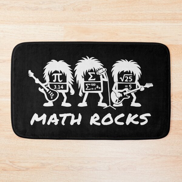 Item preview, Math Rocks Academic Rock Band Humor designed and sold by HandicraftArt.