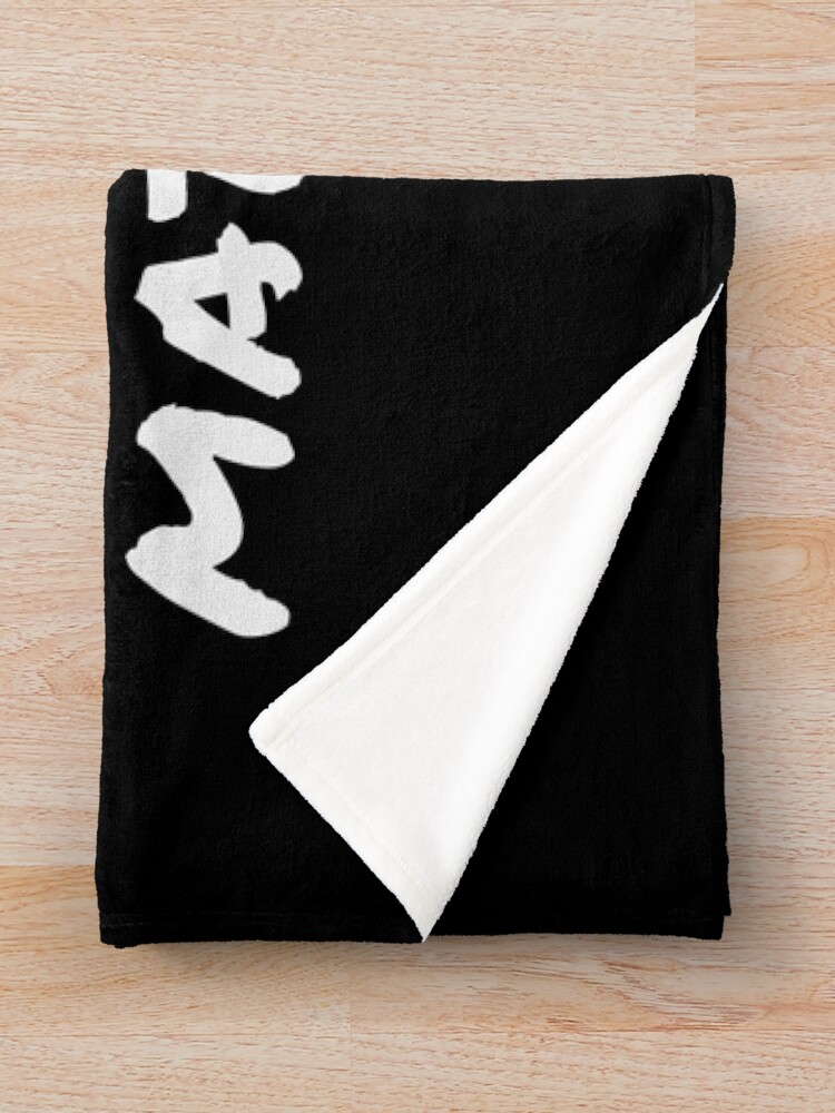 Thumbnail 3 of 6, Throw Blanket, Math Rocks Academic Rock Band Humor designed and sold by HandicraftArt.