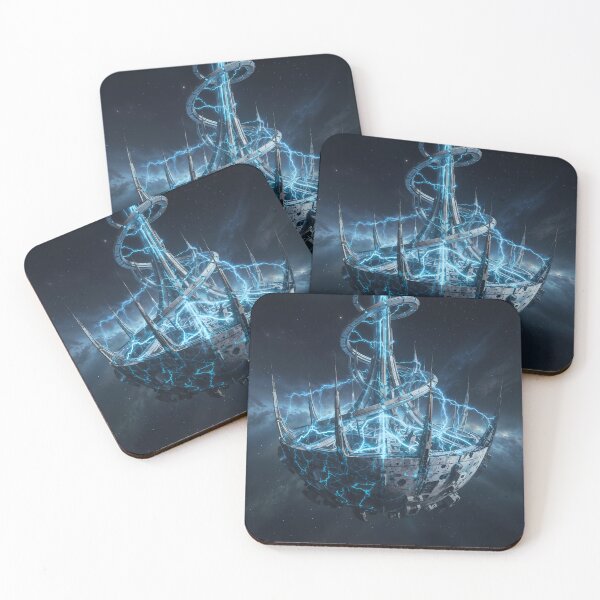 Item preview, Eternal Zenith: Alien Spires Under the Ringed Planet designed and sold by KYOFRAME.