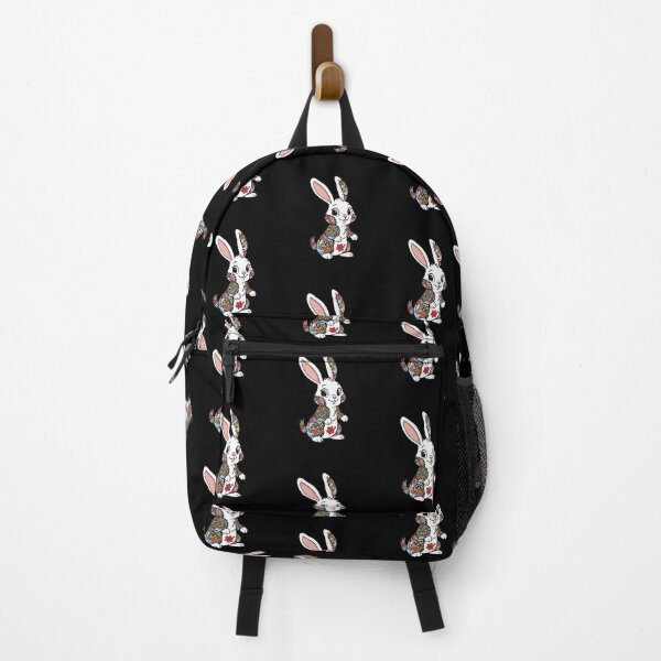 Item preview, Cute Bunny rabbit Japanese bodysuit tattoo designed and sold by RichTeeDesigns.