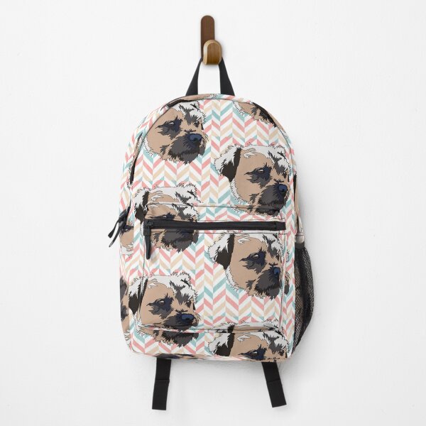 Item preview, of Terrier mutt pastelpattern designed and sold by LeahcarsArt.