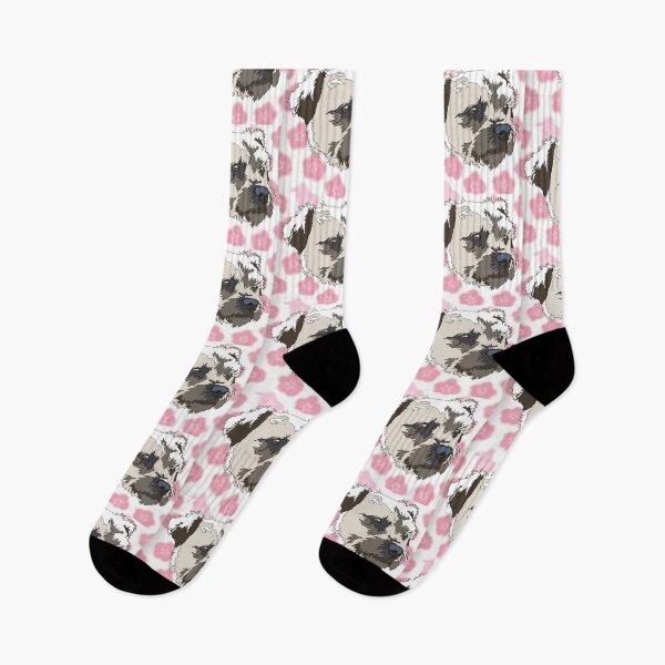 Item preview, Copy of Terrier mutt  floral pattern designed and sold by LeahcarsArt.