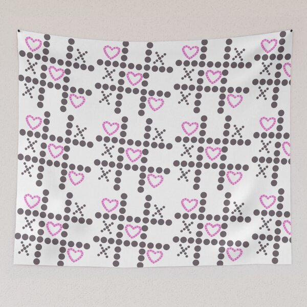 Item preview, Tic Tac Love Dot Art designed and sold by Cardiff Creative.