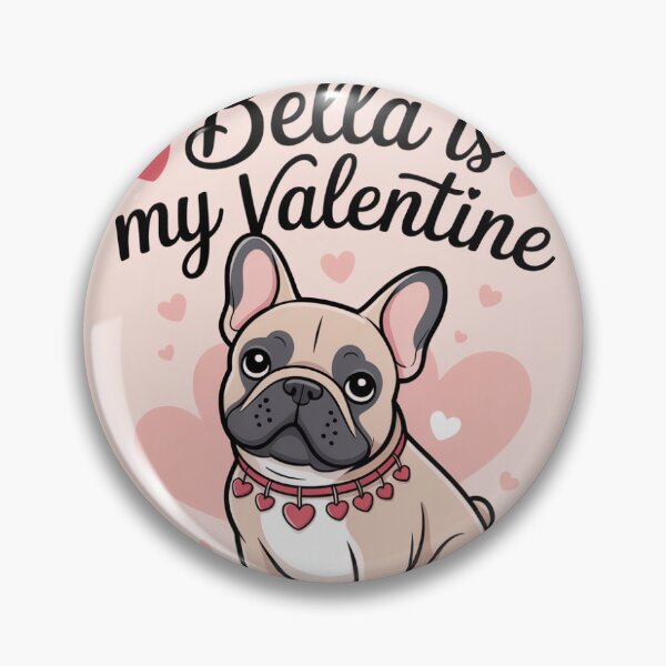 Item preview, Bella French Bulldog Valentine Dog Mom Cute Custom Name Gift designed and sold by chessnegocios.
