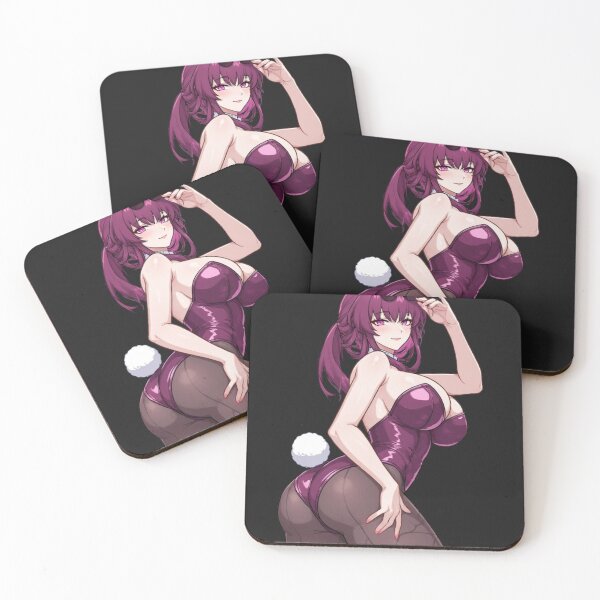 Item preview, Purple Velvet Bunny - Elegant Casino Aesthetic Anime Girl designed and sold by Jimakmo.