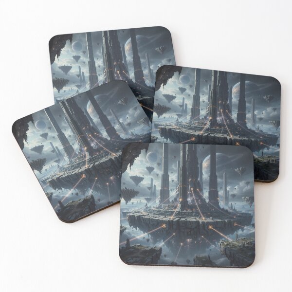 Item preview, Celestial Citadel: The Floating Metropolis of Tomorrow designed and sold by KYOFRAME.
