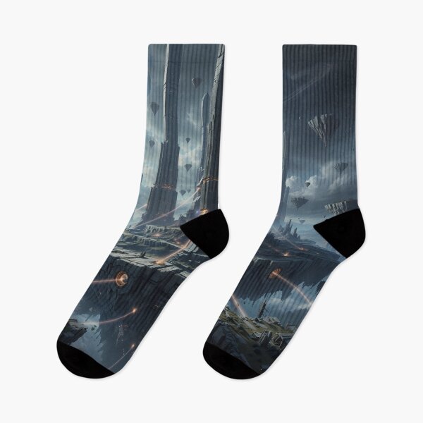 Item preview, Celestial Citadel: The Floating Metropolis of Tomorrow designed and sold by KYOFRAME.