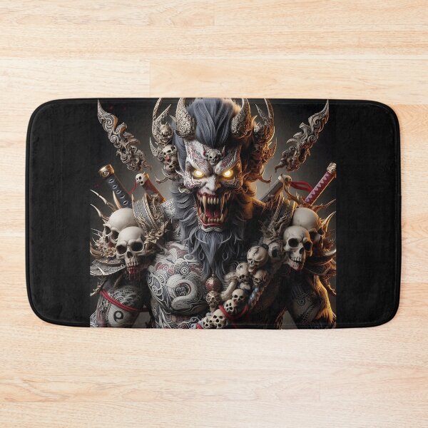 Item preview, Oni of the Skulls designed and sold by GalleryBrisArt.