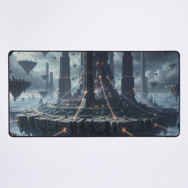 Item preview, Celestial Citadel: The Floating Metropolis of Tomorrow designed and sold by KYOFRAME.