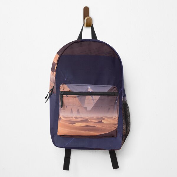 Item preview, Ancient Galactic Signal: Sci-Fi Desert Pyramids designed and sold by KYOFRAME.