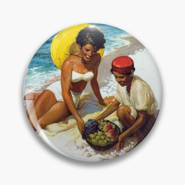 Item preview, Adriatic Coast – Vintage Travel Poster Illustration designed and sold by buglevel.