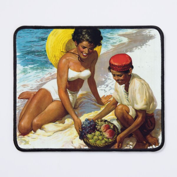 Item preview, Adriatic Coast – Vintage Travel Poster Illustration designed and sold by buglevel.