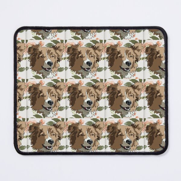 Item preview, Copy of Copy of Copy of Aussie mutt floral pattern designed and sold by LeahcarsArt.
