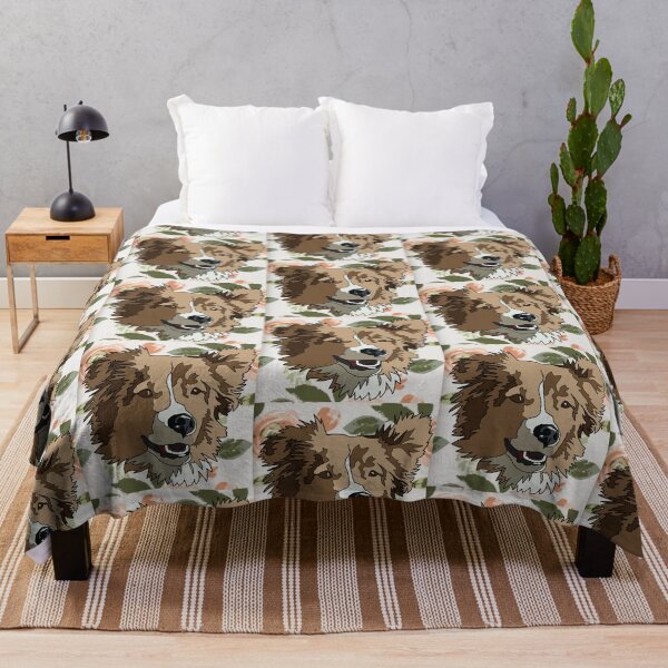 Item preview, Copy of Copy of Copy of Aussie mutt floral pattern designed and sold by LeahcarsArt.