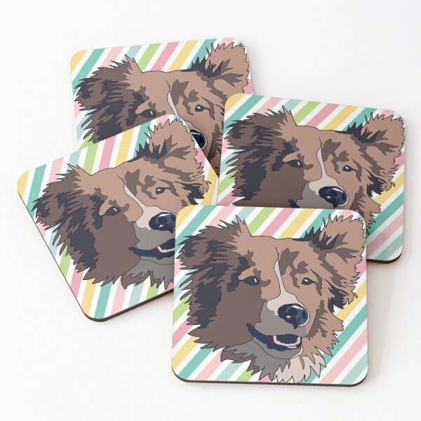 Item preview, Copy of Copy of Copy of Copy of Aussie mutt floral pattern designed and sold by LeahcarsArt.