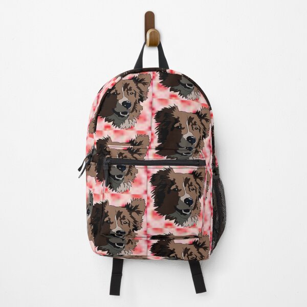Item preview, of Aussie mutt floral pattern designed and sold by LeahcarsArt.