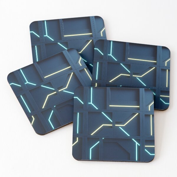 Item preview, Futuristic Neon Surface designed and sold by stereonut.