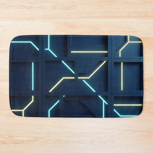 Item preview, Futuristic Neon Surface designed and sold by stereonut.
