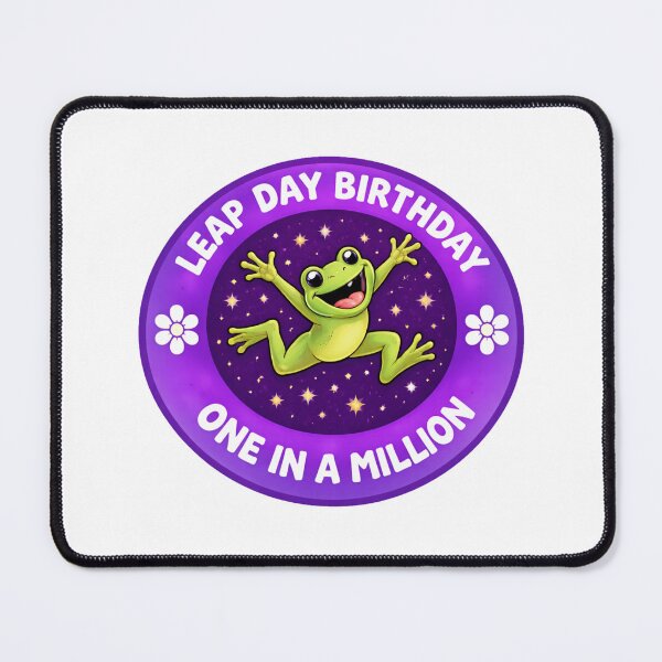 Item preview, Leap Year Birthday - One In A Million designed and sold by Leap29 Designs.