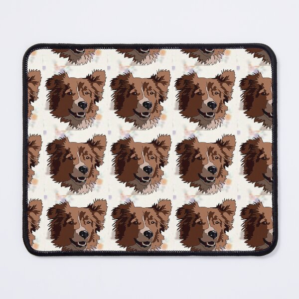 Item preview, Copy of of Aussie mutt floral pattern designed and sold by LeahcarsArt.