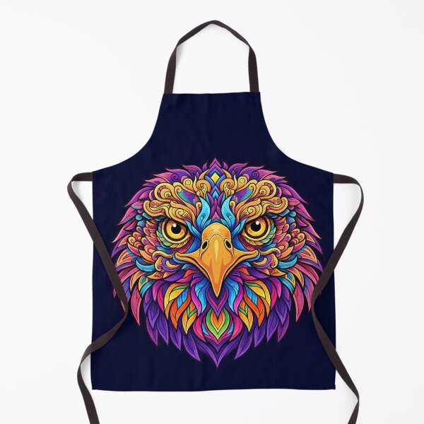 Item preview, Animal Psychedelic Art Print - EAGLE 07 designed and sold by Mindwork Creative Arts.