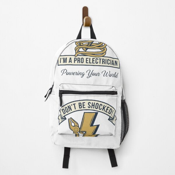 Item preview, Pro Electrician - Don't Be Shocked Lighting Bolt Design designed and sold by Pixel & Beyond.