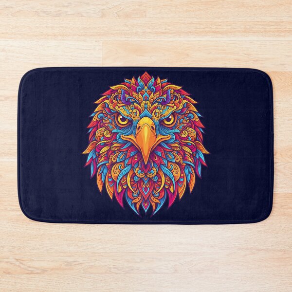 Item preview, Animal Psychedelic Art Print - EAGLE 06 designed and sold by Mindwork Creative Arts.