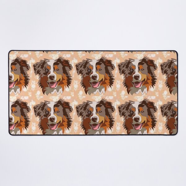 Item preview, Copy of Copy of of Aussie mutt floral pattern designed and sold by LeahcarsArt.