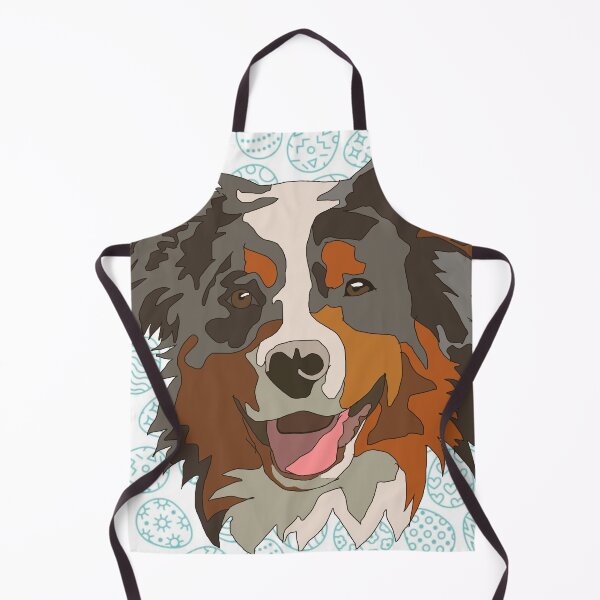 Item preview, Aussie mutt easter pattern designed and sold by LeahcarsArt.