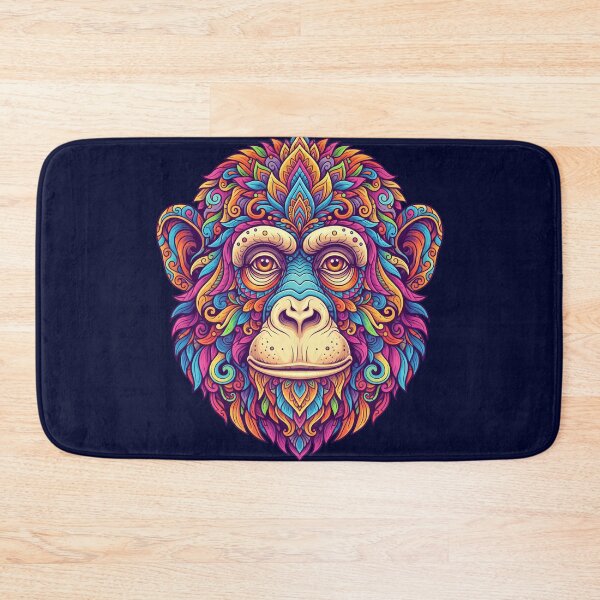Item preview, Psychedelic APE - Animal Art Print designed and sold by Mindwork Creative Arts.