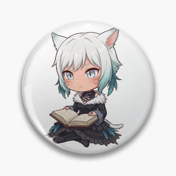 Item preview, Chibi Y'shtola Reading designed and sold by RhallahReed.