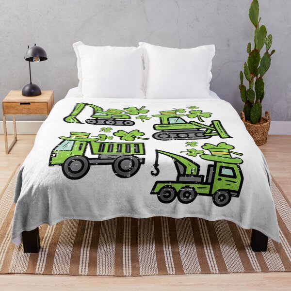 Item preview, Pushin' My Luck Tractor St Patrick's Day designed and sold by BASKF.