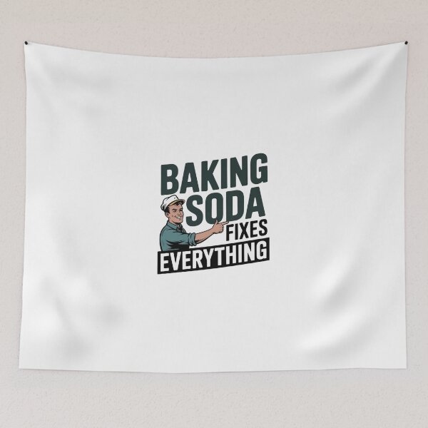 Item preview, Baking Soda Fixes Everything designed and sold by Vintage Shapes.