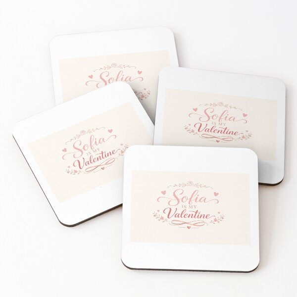 Item preview, Sofia Is My Valentine – Romantic Name Valentine Gift designed and sold by chessnegocios.