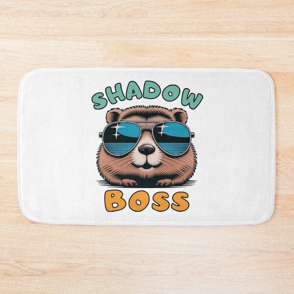 Item preview, Shadow Boss Groundhog - Cool Groundhog Day Design designed and sold by TherezaDesign.