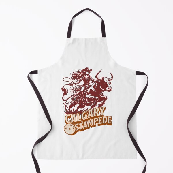 Item preview, Calgary Stampede Cowgirl Bull Ride Poster – Western Rodeo Vibes designed and sold by Analog Aura .