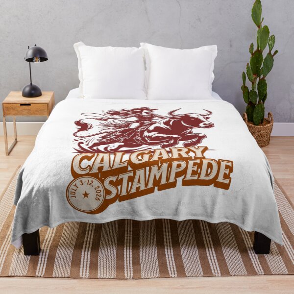 Item preview, Calgary Stampede Cowgirl Bull Ride Poster – Western Rodeo Vibes designed and sold by Analog Aura .