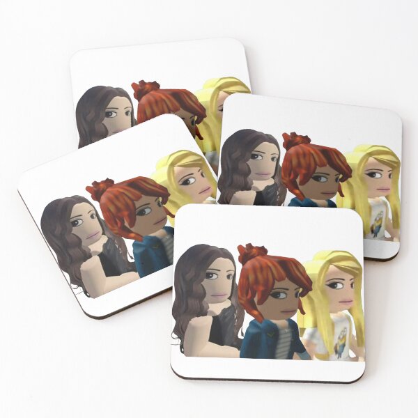 Item preview, Roblox Three Cartoon Girls Side-Eyeing designed and sold by ChloeNapsStore.