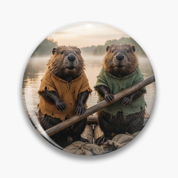 Item preview, Huck and Tom Beaver Raft on Mississippi River designed and sold by Tridentulus.
