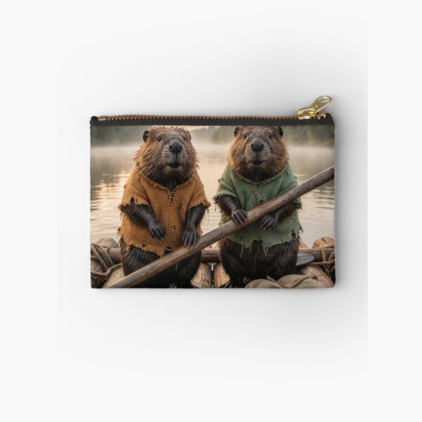 Item preview, Huck and Tom Beaver Raft on Mississippi River designed and sold by Tridentulus.